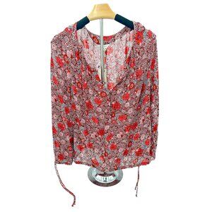 Lucky Brand NWT Cranberry Floral
